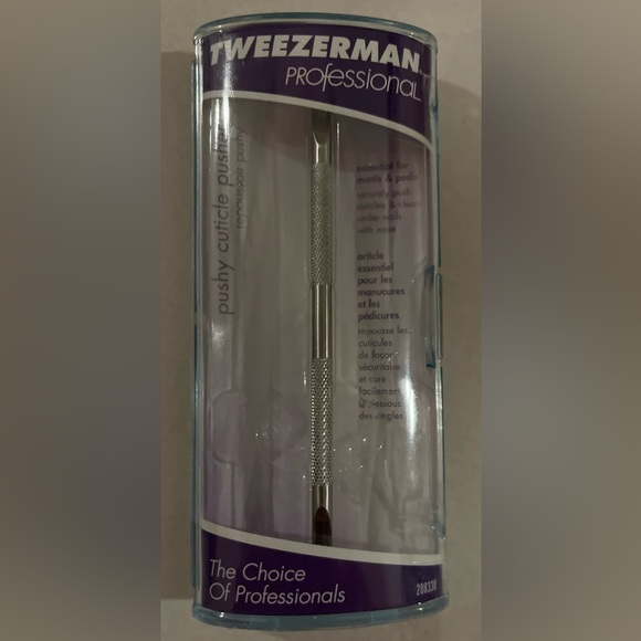 Tweezerman Professional pushy cuticle pusher NEW UNOPENED - Picture 6 of 7